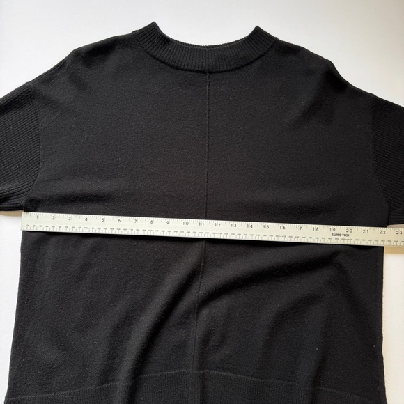 Talbots Sweater 100% Merino Wool Black Long Sleeve Shirt Top Soft Sz XL - Picture 8 of 15